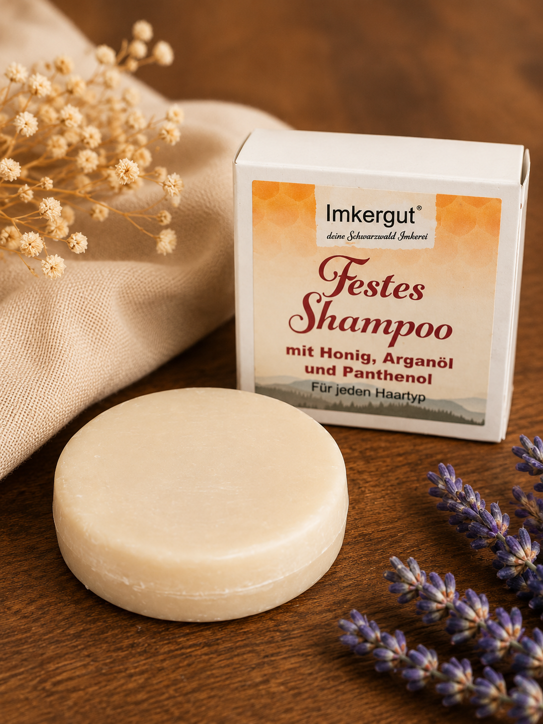 Festes Honig Shampoo