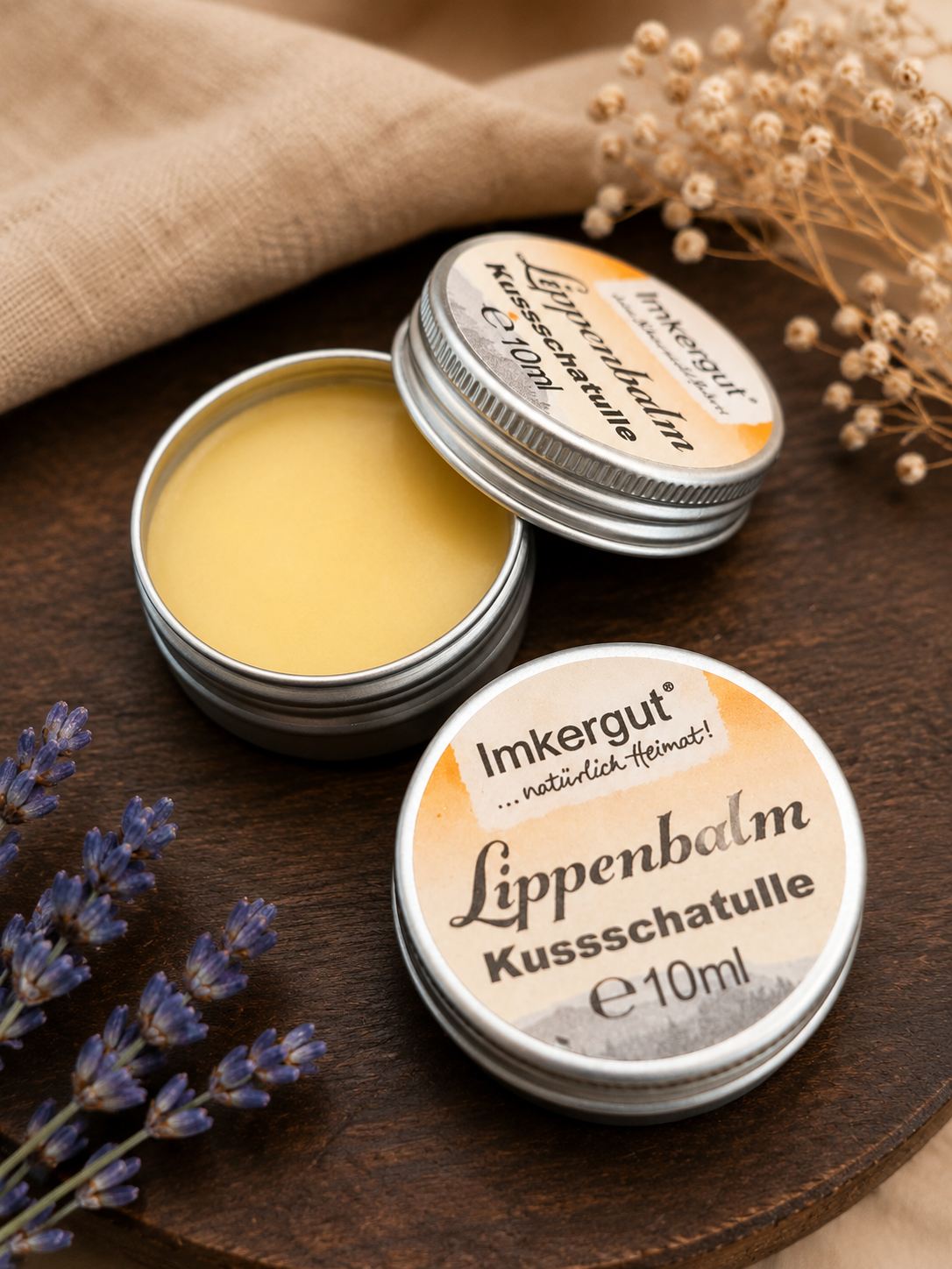Lippenbalm mit Bienenwachs