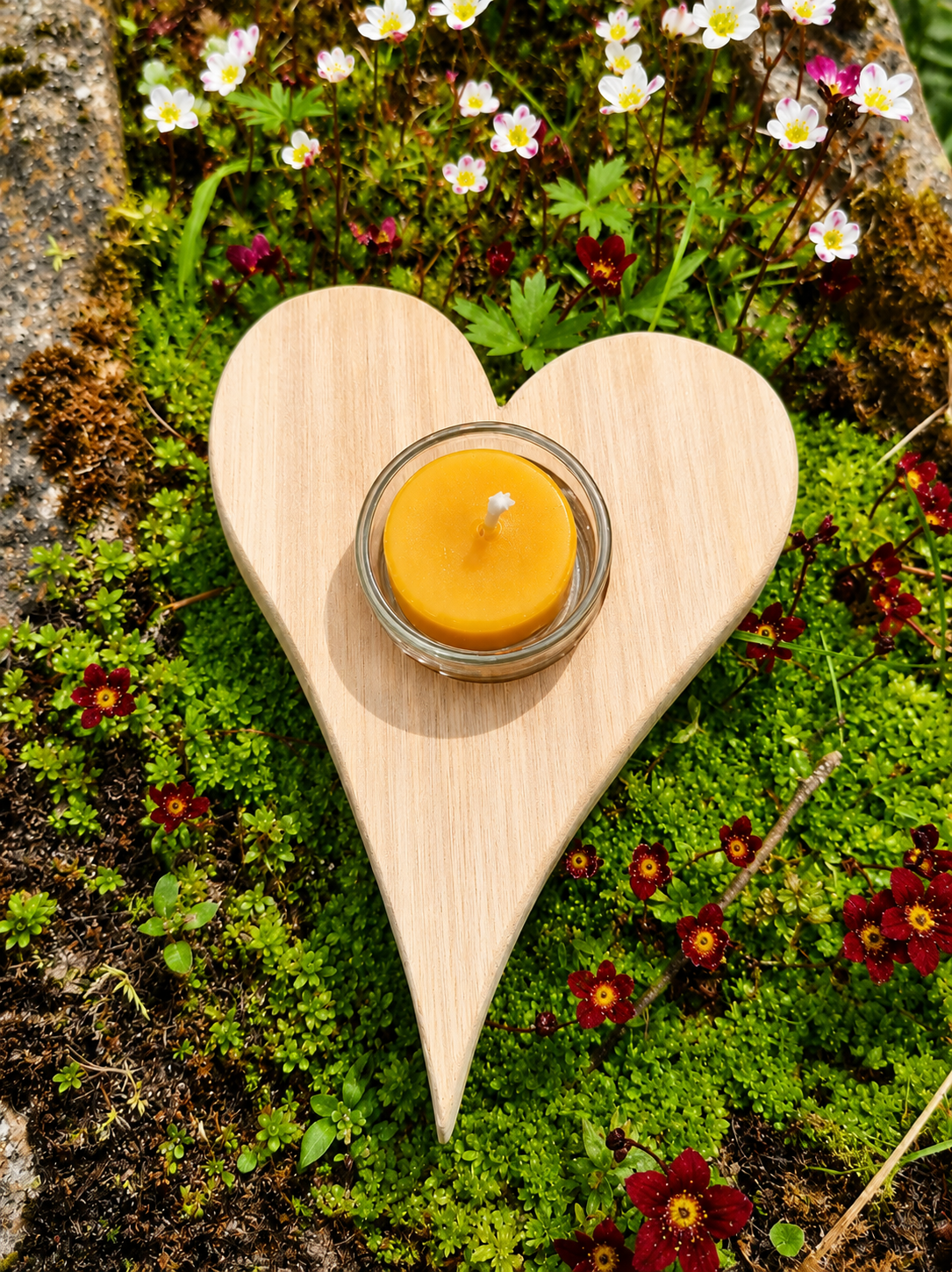 Holzherz - Bee Heartly